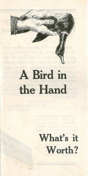 1913 A Bird in the Hand folder front cover.jpg