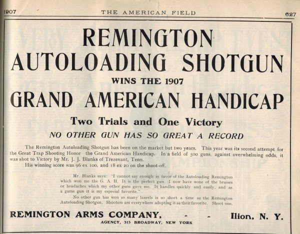 American Field, June 22, 1907