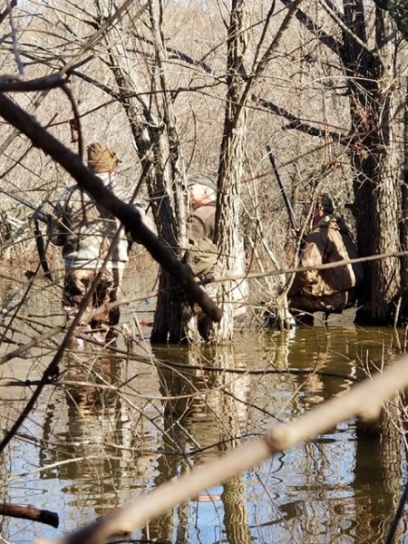 Timber hole sittin
