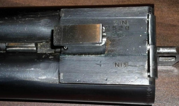 A Second Set of Barrels added by Savage.  Note 2 below the serial number