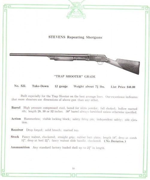 No. 522 Trap Shooter Grade 1912.jpg (70.22 KiB) Viewed 12280 times 1912