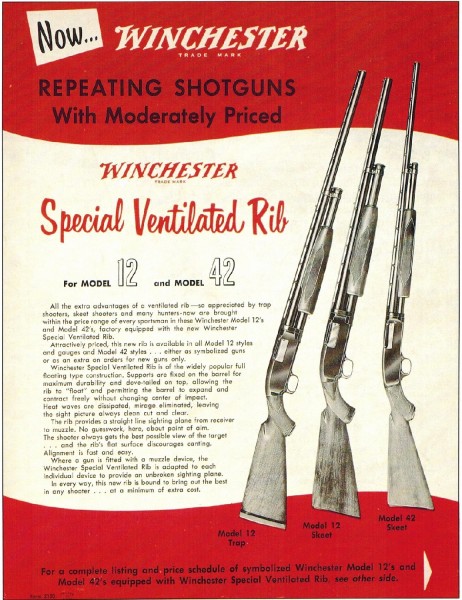 Winchester Special Ventilated Rib flyer front