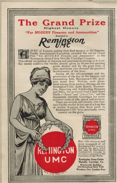 Panama-Pacific Internationa Exposition insert 1915-16 Catalogue.jpeg (652.47 KiB) Viewed 8974 times Paste-In 1915-16 Remington Arms-Union Metallic Cartridge Co. catalogue