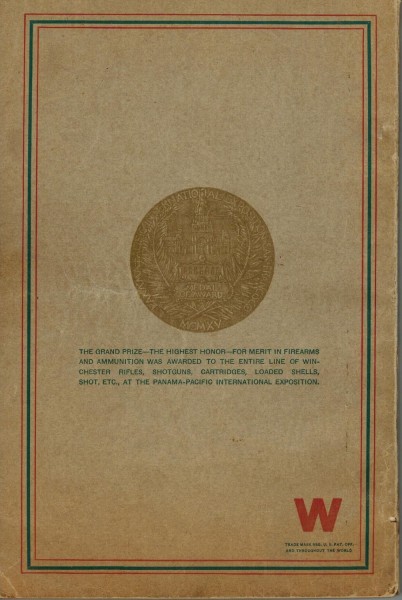 1916 Winchester Catalogue No. 80