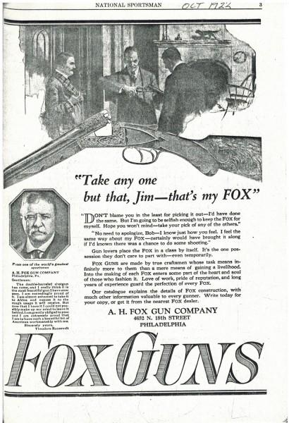 October 1922, National Sportsman