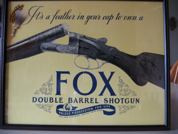 Savage Arms 1940 store sign showing that nice early FE