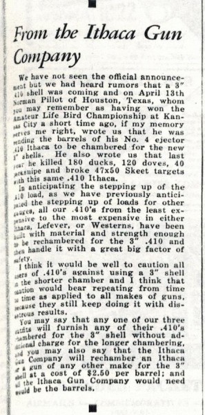 Rechamber to 3-inch .410-bore, July 1933, National Sportsman.jpeg (218.98 KiB) Viewed 44809 times National Sportsman, July 1933