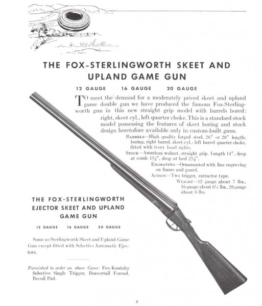 Fox-Sterlingworth Skeet & Upland Game Gun 1937.jpg (87.43 KiB) Viewed 2536 times 1937