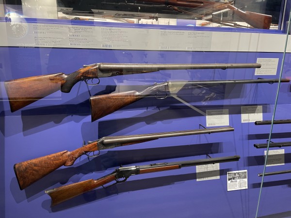 An 8 gauge Parker at the top