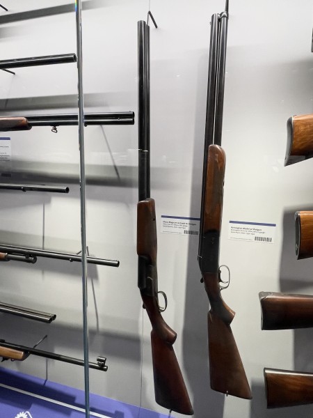 An Ithaca Grade 1 Magnum 10 with a fore end that doesn’t look original besides a Remington 32